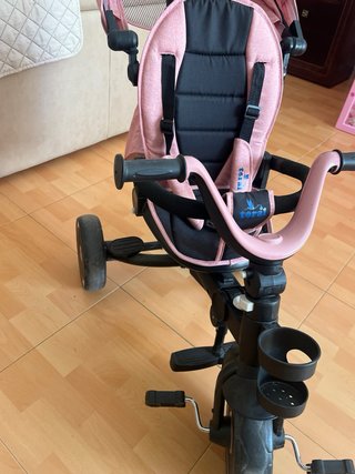 Triciclo infantil rosa