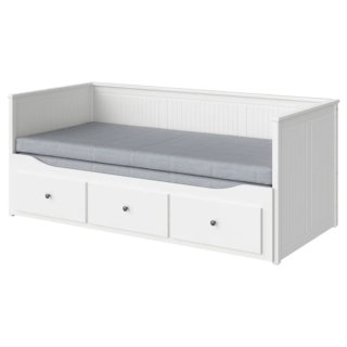 Sofá cama IKEA blanco casi nuevo.  con colchones