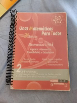 Libros de matemáticas preparación selectivo Ctfco
