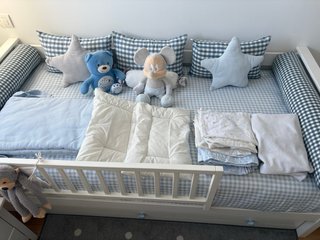 OPORTUNIDAD Cuna de bebé blanca Marca MICUNA