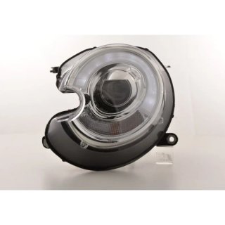 Faros Luz diurna Mini One / Cooper 06-10 Cromo