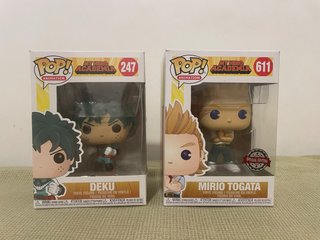 Funko Pop! Deku 247 y Mirio Togata 611