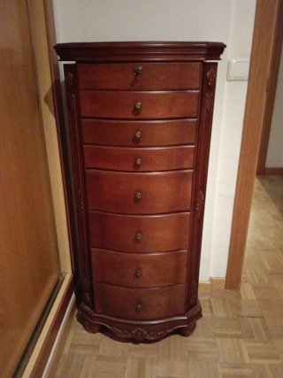 Xinfonier Joyero Madera con Espejo