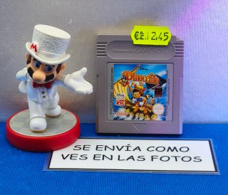 JUEGO GAME BOY PINOCCHIO