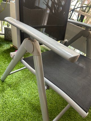 Pareja Sillas Jardín Chicreat Plegables