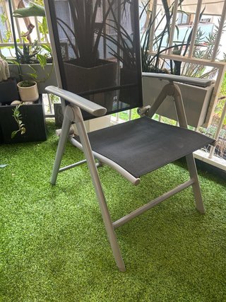 Pareja Sillas Jardín Chicreat Plegables