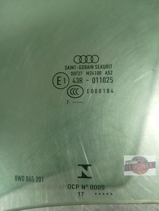 LUNA DELANTERA IZQUIERDA Audi A4 Berlina (8W2)(08.2015->)