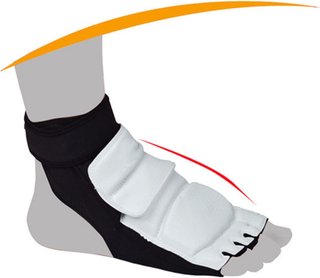 Protector de pie Taekwondo cómodo