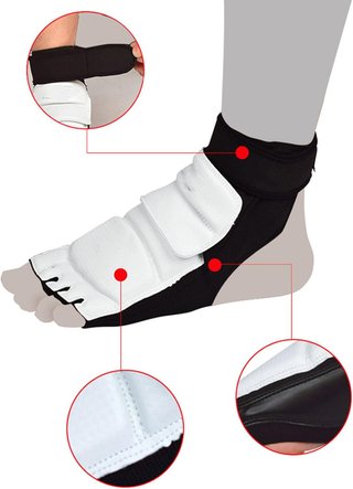 Protector de pie Taekwondo cómodo