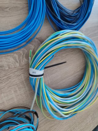 Lote de Cables Eléctricos Varios Colores