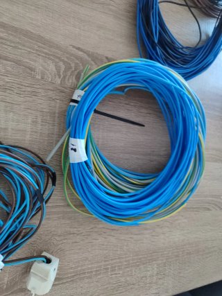 Lote de Cables Eléctricos Varios Colores