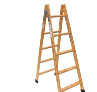 Escalera de madera negociable