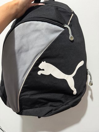 Zaino monospalla Puma nero e grigio