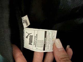 Zaino monospalla Puma nero e grigio