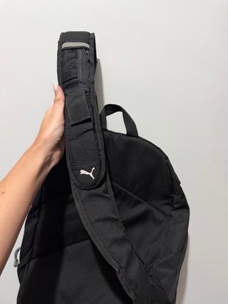 Zaino monospalla Puma nero e grigio