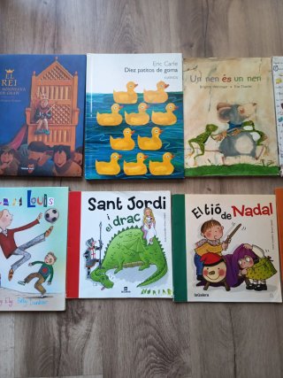 Lote cuentos en catalan