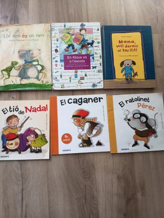 Lote cuentos en catalan