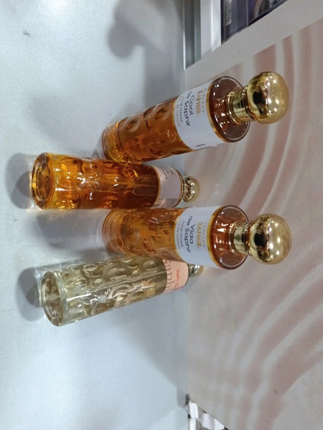 Pack 4 Perfumes Saphir: Cool, Rich, Vida, Elle