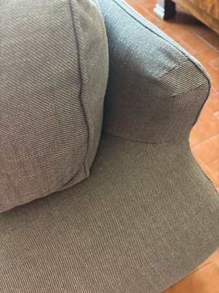 Sofá 3 cuerpos Ektorp Hakebo gris