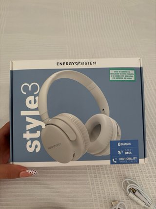 Auriculares Energy Sistem Style 3 Blancos