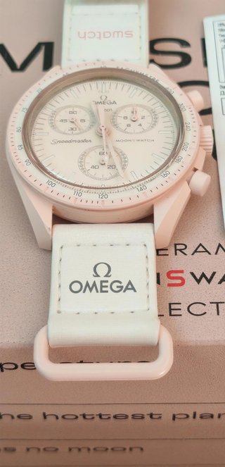 Swatch x Omega Venus Rosa