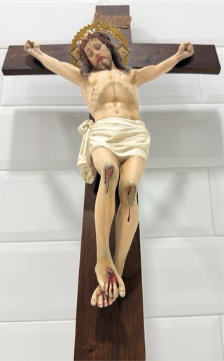 ANTIGUO GRAN CRISTO DE LA EXPIRACIÓN SELLADO OLOT