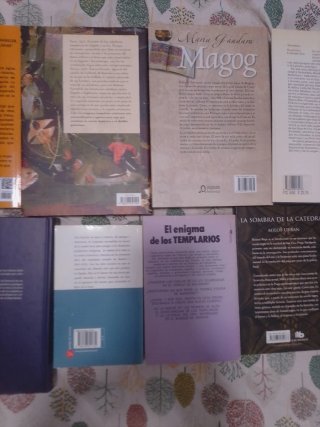 Lote 10 novelas historicas