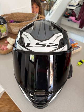 Casco LS2 Vector 2 Carbono S + Intercomunicador