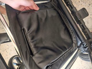 Carro de bebé Teral gris con capota