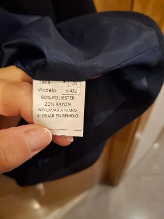 Abrigo niña talla 6