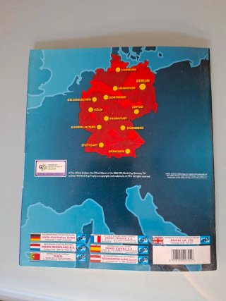 Álbum Mundial Alemania 2006 Panini Vacío