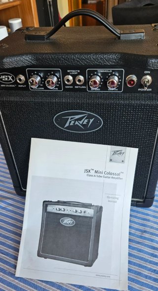 Peavey JSX Mini Colossal Joe Satriani