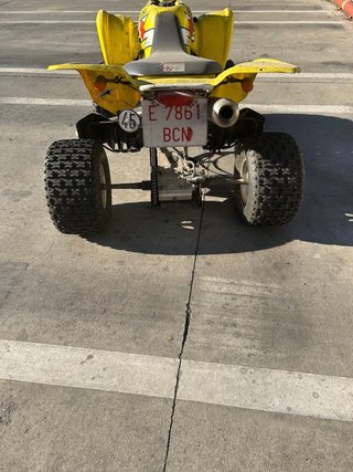 Suzuki LTZ 400 Amarillo
