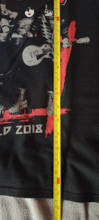 Camiseta KISS WORLD TOUR 2018 Talla S