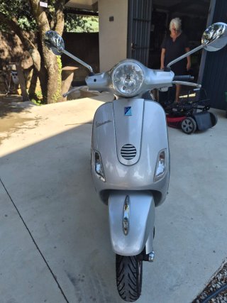 Vespa 50cc Plata