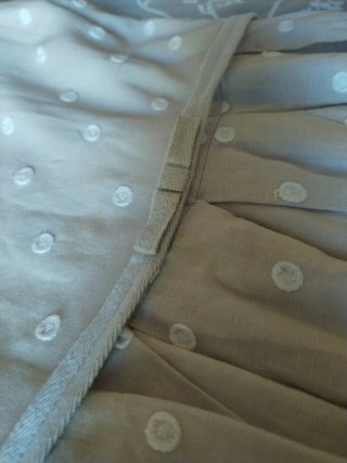 Vestido Mayoral puntitos blancos cinturón