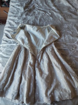 Vestido Mayoral puntitos blancos cinturón