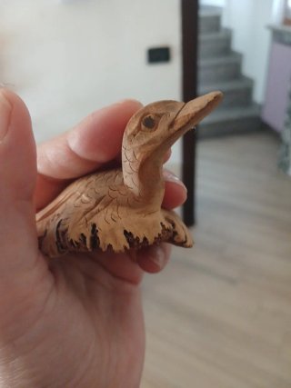 Papera in legno artigianale