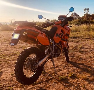 KTM 640 Adventure Naranja