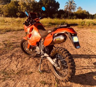 KTM 640 Adventure Naranja