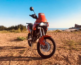 KTM 640 Adventure Naranja