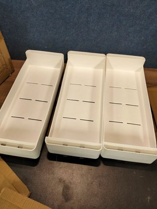 Carrito Cocina 3 Estantes 17 cm SONGMICS KFR09WT