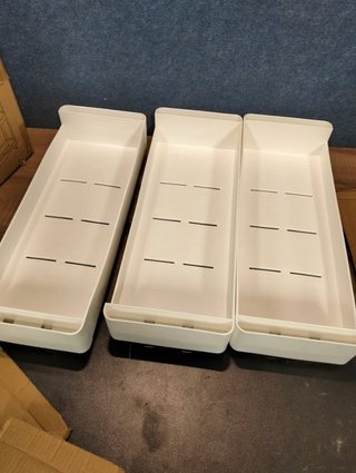 Carrito Cocina 3 Estantes 17 cm SONGMICS KFR09WT