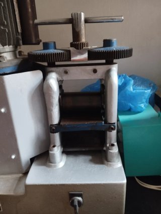 Laminador Eléctrico Joyería (Plancha e Hilo)