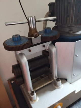 Laminador Eléctrico Joyería (Plancha e Hilo)