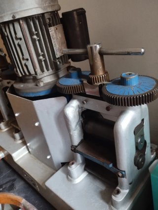 Laminador Eléctrico Joyería (Plancha e Hilo)
