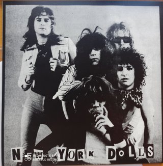 New York Dolls Vinilo Color 7"-NUEVO