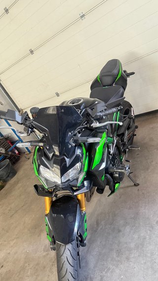 Kawasaki Z900 SE Naked Negra/Verde