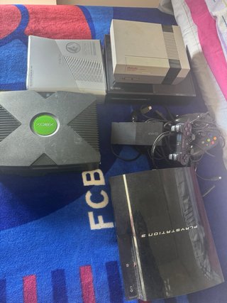 Lote Consolas Xbox 360, NES, PS3 xbox one y xbox