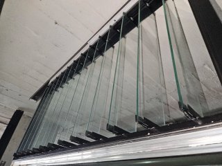 Ventana de cristal para oficina